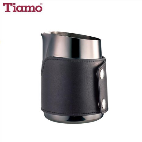 Tiamo Non-Handle Stainless Steel Milk Pitcher-1
