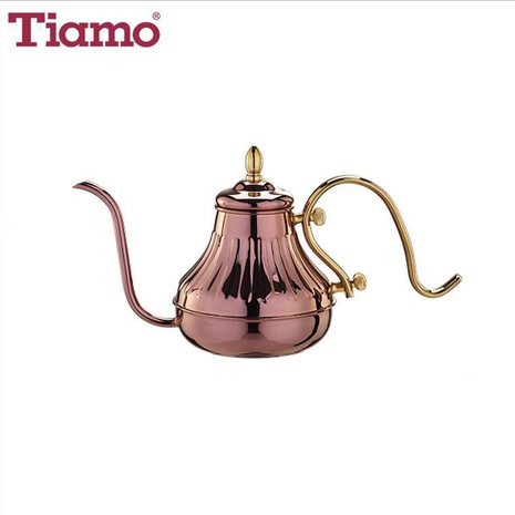 Tiamo 1301Pour Over Coffee Pot 500ml - Bronzed-1
