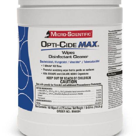 Urnex Opti-Cide MAX Disinfectant Wipes-1