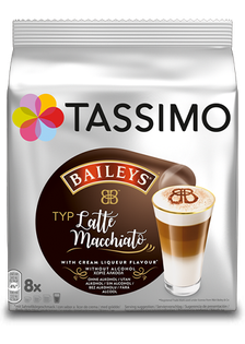 Tassimo Jacobs Latte Macchiato Classico 8 Capsules -T-Discs- Coffee from  Germany