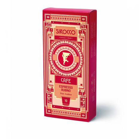 Sirocco Espresso Rubino in capsules-1