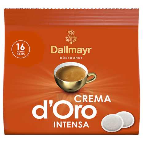 Dallmayr Crema d'Oro intensa pads-1