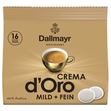 Dallmayr Crema d'Oro mild & fine pads-1