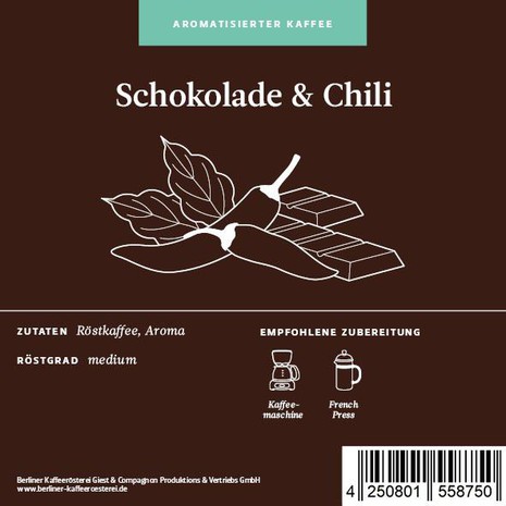 Berliner flavored coffee chocolate & chilli-1