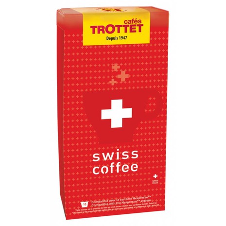 Trottet Swisscoffee 10 capsules-1