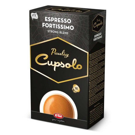 Paulig Cupsolo Espresso Fortissimo 6x16 pcs UTZ-1