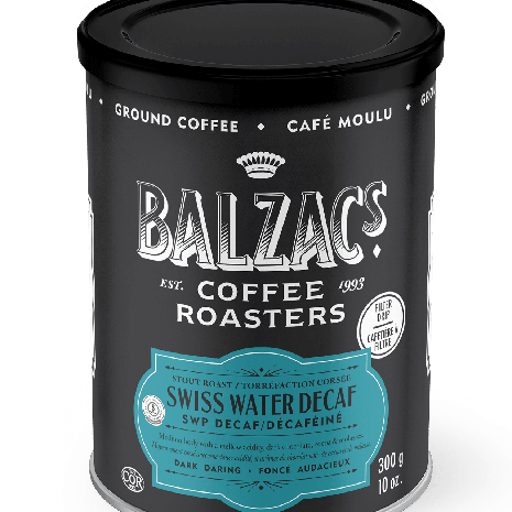 Balzacs Coffee SWISS WATER DECAF - GROUND-1