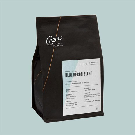 Crema Coffee BLUE HERON BLEND-1