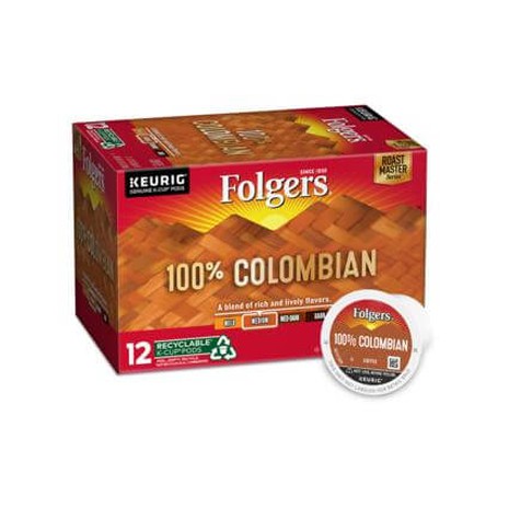 FOLGERS ® 100% COLOMBIAN COFFEE K-CUP® PODS-1