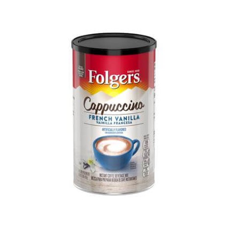 FOLGERS® FRENCH VANILLA FLAVORED CAPPUCCINO MIX-1
