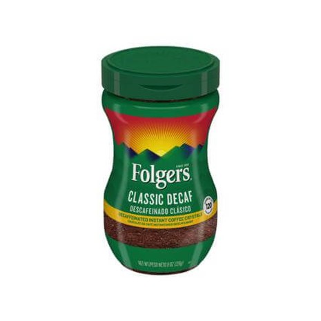 FOLGERS® CLASSIC DECAF INSTANT COFFEE CRYSTALS-1