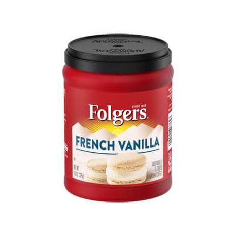 FOLGERS FLAVORS® FRENCH VANILLA FLAVORED COFFEE-1