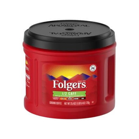FOLGERS® 1/2 CAFF COFFEE-1