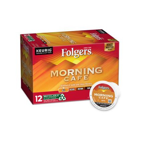 FOLGERS MORNING CAFE® COFFEE K-CUP® PODS-1