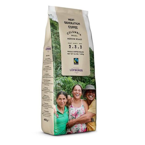 Löfbergs Colombia Brazil – Whole beans-1