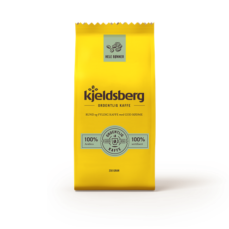 Kjeldsberg Kaffe HELE BØNNER-1