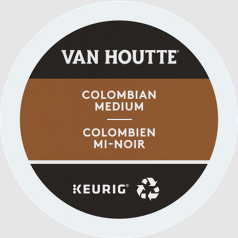 Van Houtte COLOMBIAN MEDIUM RECYCLABLE K-CUP® POD-1