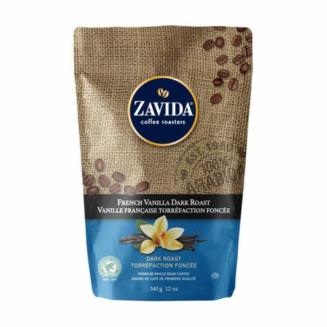 Zavida French Vanilla Dark Roast Coffee-1