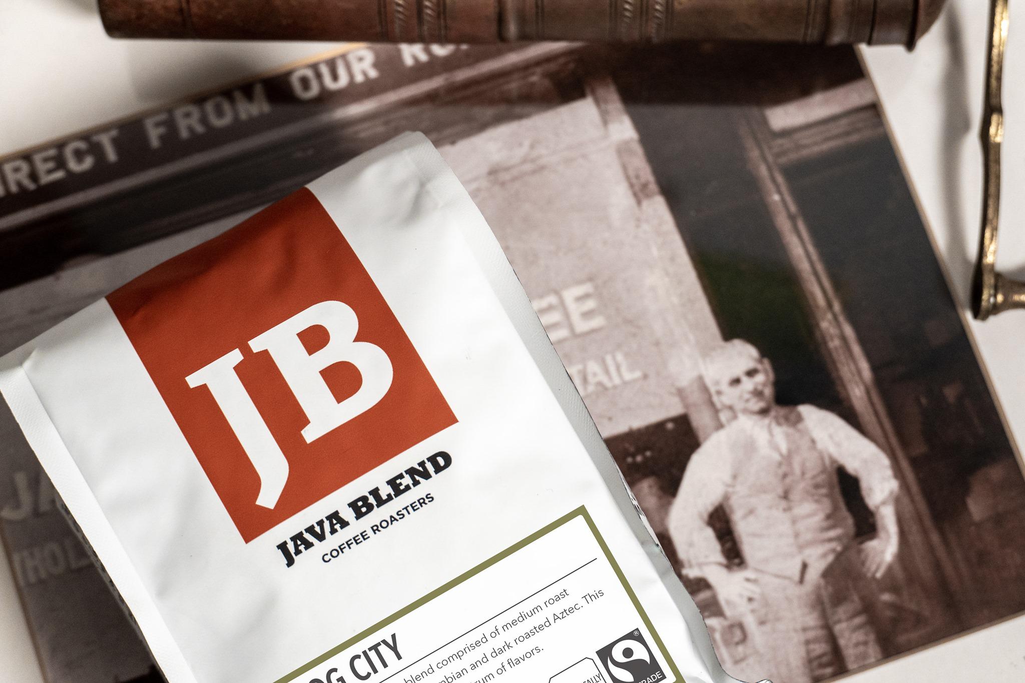 Banner Java Blend Coffee Roasters